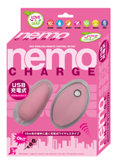 ~Love&Leaf~ nemo CHARGE ネオ充電式リモコンローター ピンク