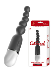 Cat Punch A ANAL BEADS VIBE BLACK iAir[Y oCujubN