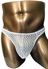 BadDaddy SEXY�t�B�b�V���l�b�g�p���c�iF-003�jWHITE-Tback
