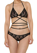 chu-U-chu Lingerie Collection �Z�N�V�[�u��&�p���e�B�Z�b�g�iS-020�j�u���b�N�^�u���b�N
