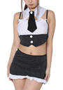 chu-U-chu Costume Collection �X�C�[�g���C�h�K�[���iS-006�j���^�u���b�N